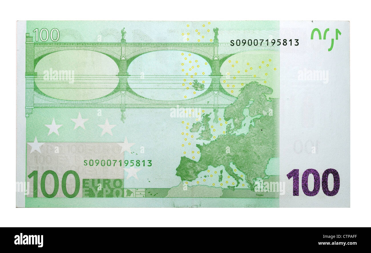 note 100 Euro Stock Photo