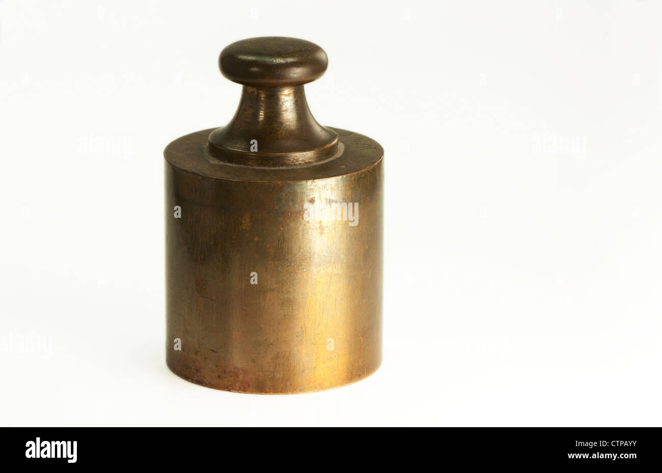 still life of a kilogram weight Stock Photo