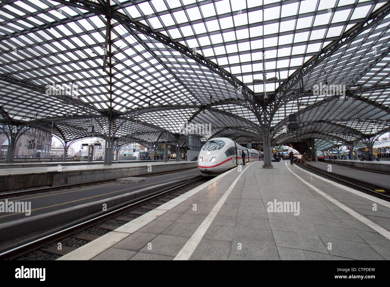Cologne train station, Germany Stock Photo - Alamy