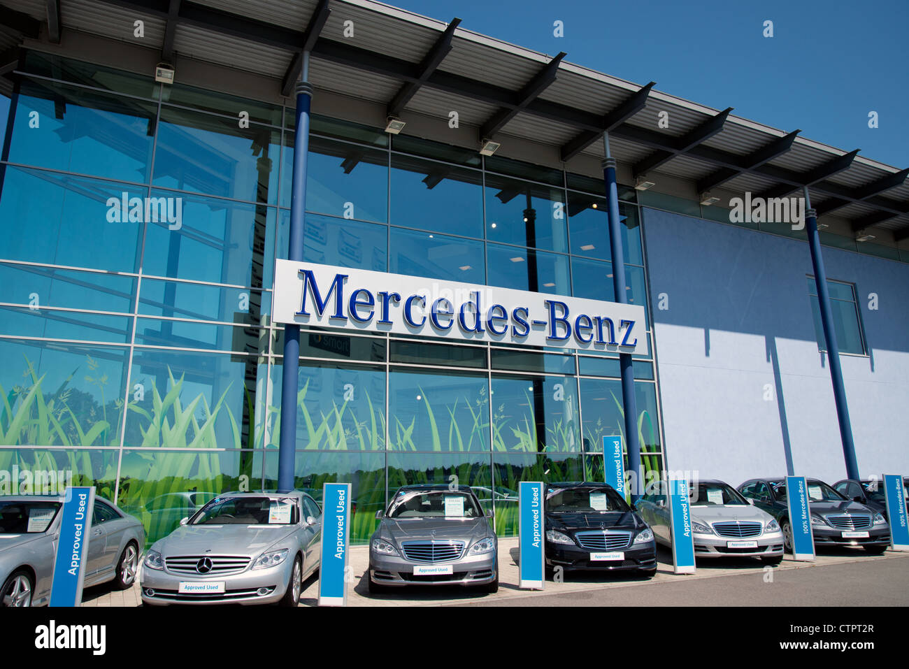 Cars for sale at MercedesBenz World, Brooklands, Weybridge, Surrey