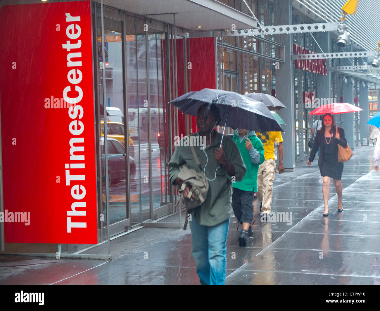 The New York Times building Stock Photo