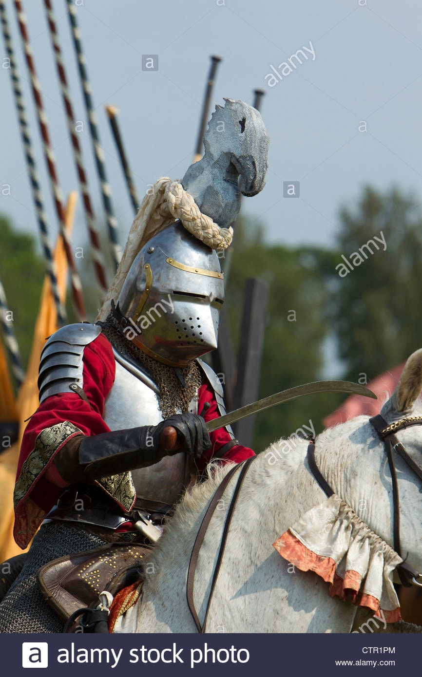 Knight Horse Sword Stock Photos & Knight Horse Sword Stock Images Alamy