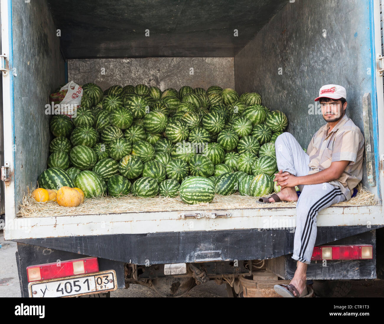 Guys Slicing Watermelon To Sell at Their Vendor at Galata District of  Istanbul Editorial Stock Photo - Image of knife, seller: 65970078