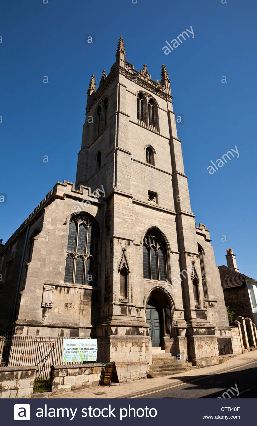St Martin's church in Stamford, Lincolnshire, England, UK Stock Photo