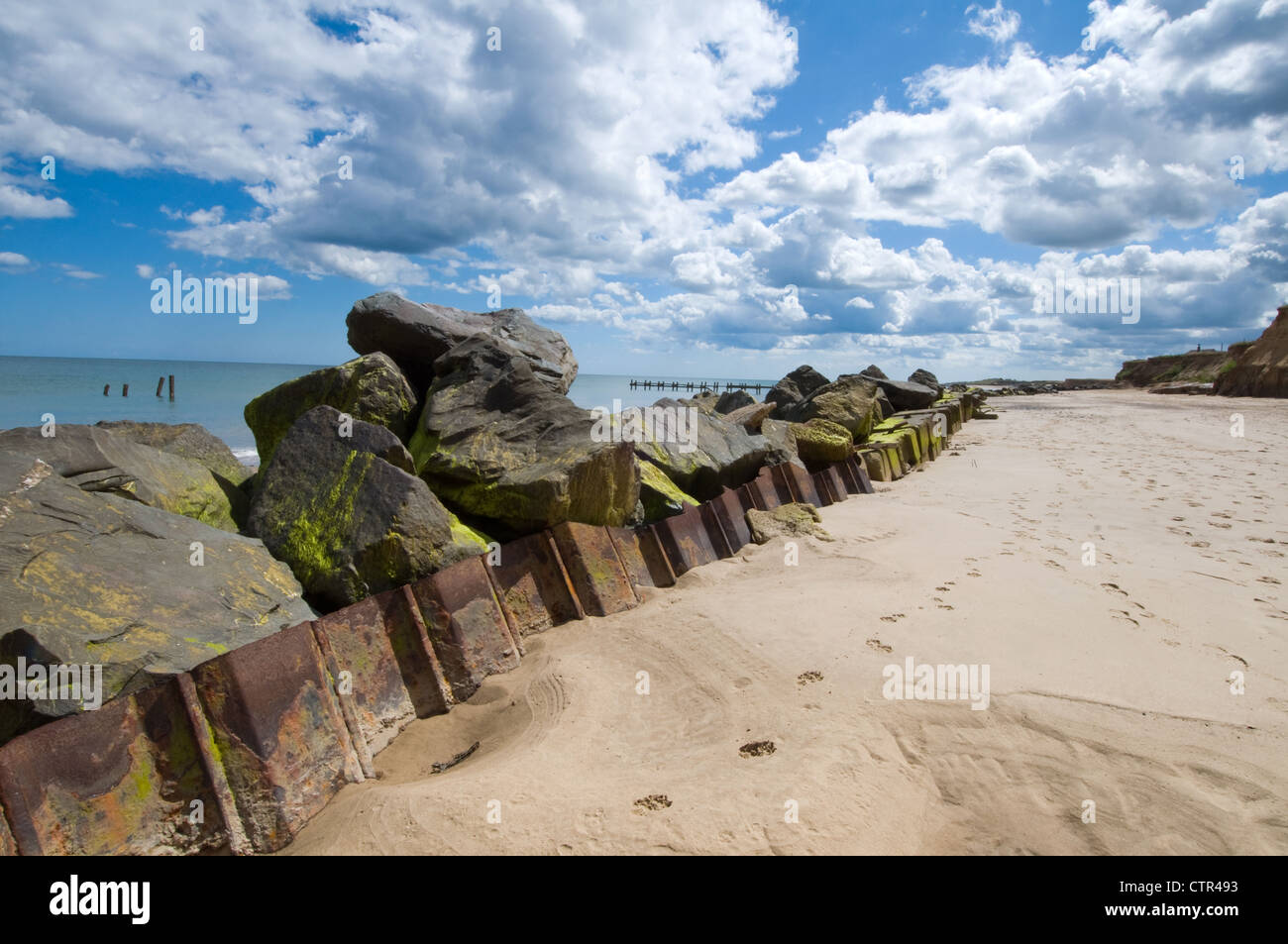 Norfolk coastal erosion hi-res stock photography and images - Alamy