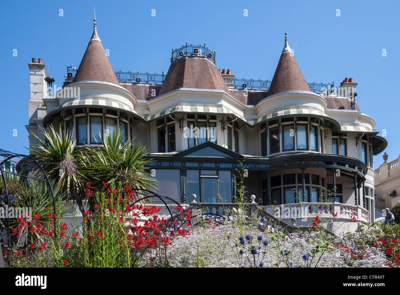 Russell-Cotes Art Gallery and Museum, Bournemouth, Dorset, England, UK Stock Photo