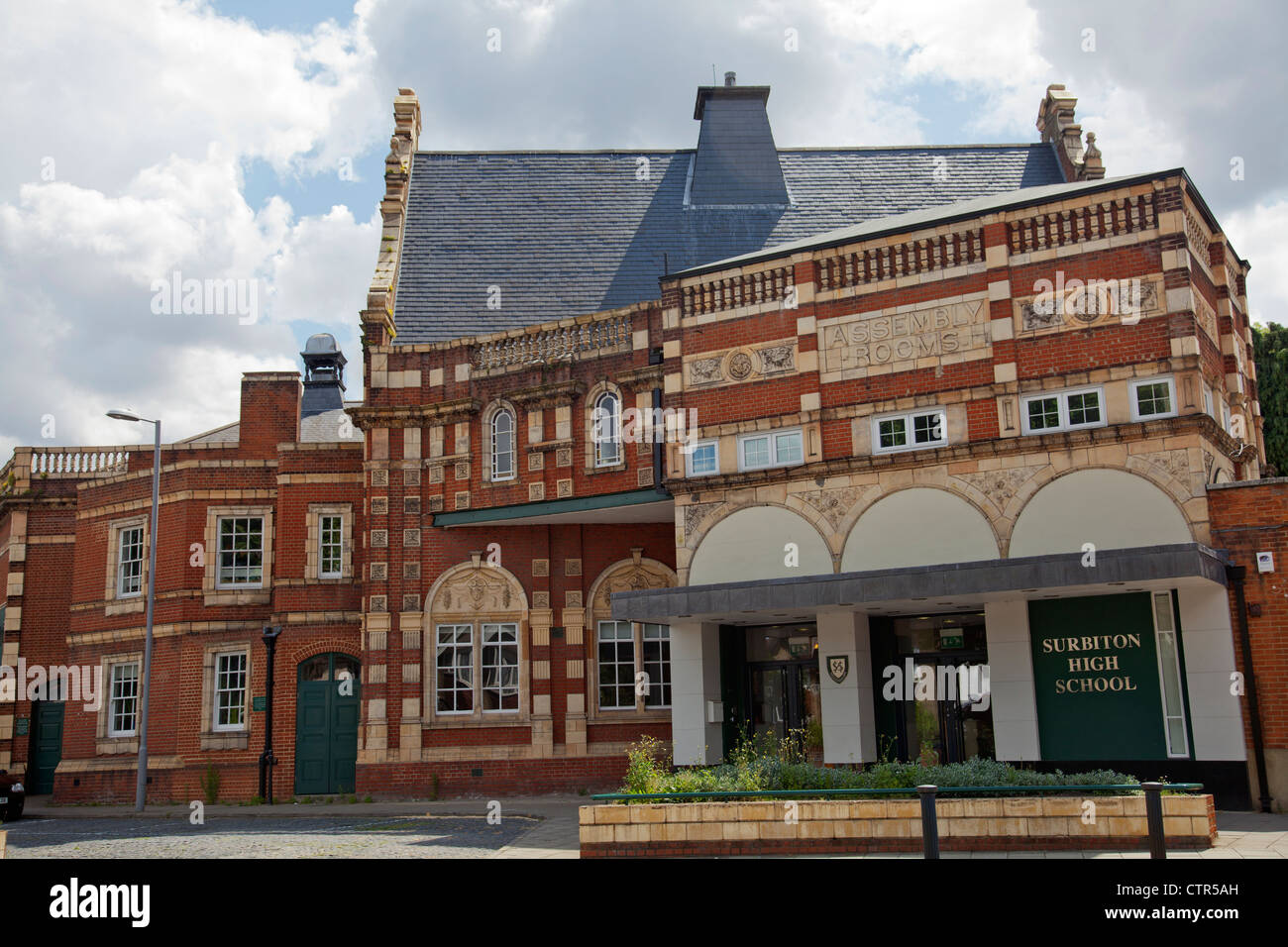 Surbiton High School - One of their campus buildings Stock Photo - Alamy