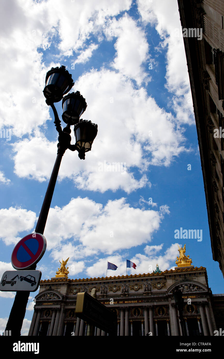 The Palais Garnier (Paris Opera House), in Paris, France Stock Photo