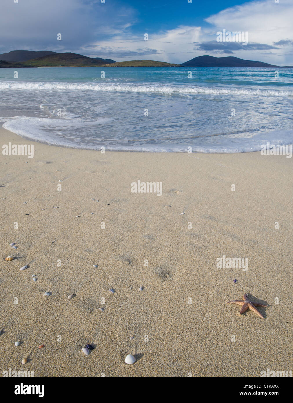 Luskentyre Beach, isle of Harris, Scotland Stock Photo Alamy
