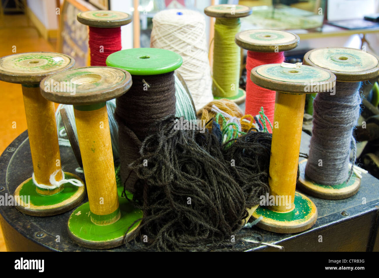 Yarn bobbin hi-res stock photography and images - Alamy