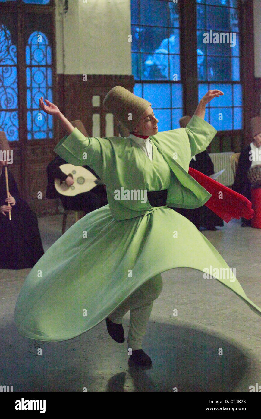 Turkey; Istanbul; whirling dervish, Stock Photo