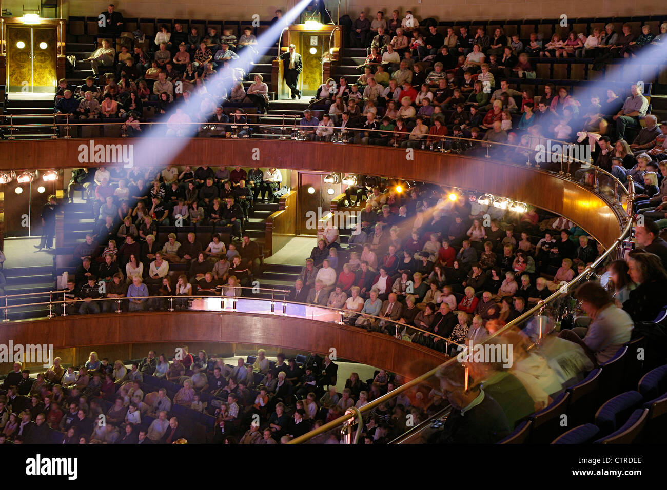 sheffield city hall irwin mitchell oval concert hall with audience