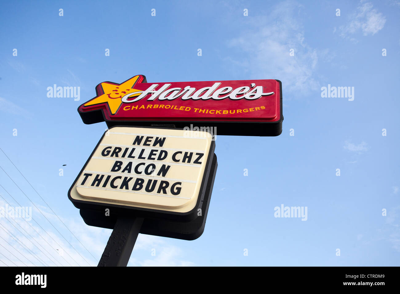 Hardees sign hi-res stock photography and images - Alamy