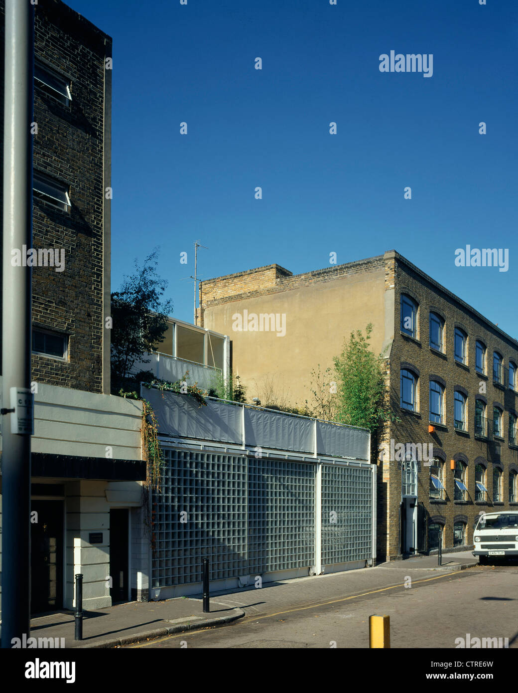 the flower house (home for architect and florist) exterior with