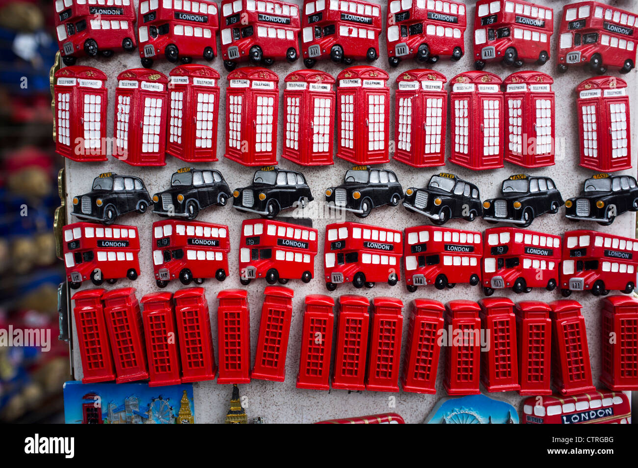 London Souvenir Fridge Stock Photo Alamy