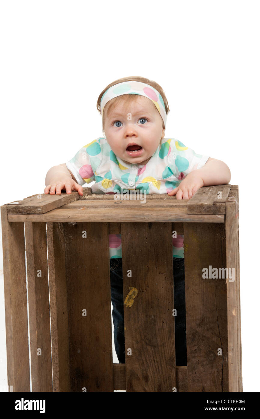 Baby trying to walk hi-res stock photography and images - Alamy