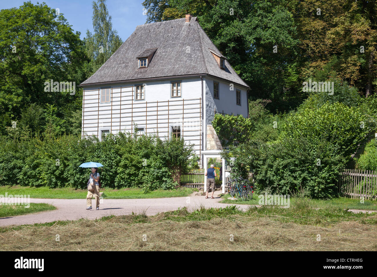 Goethe's Garden House, Weimar, Thuringia, Germany Stock Photo Alamy