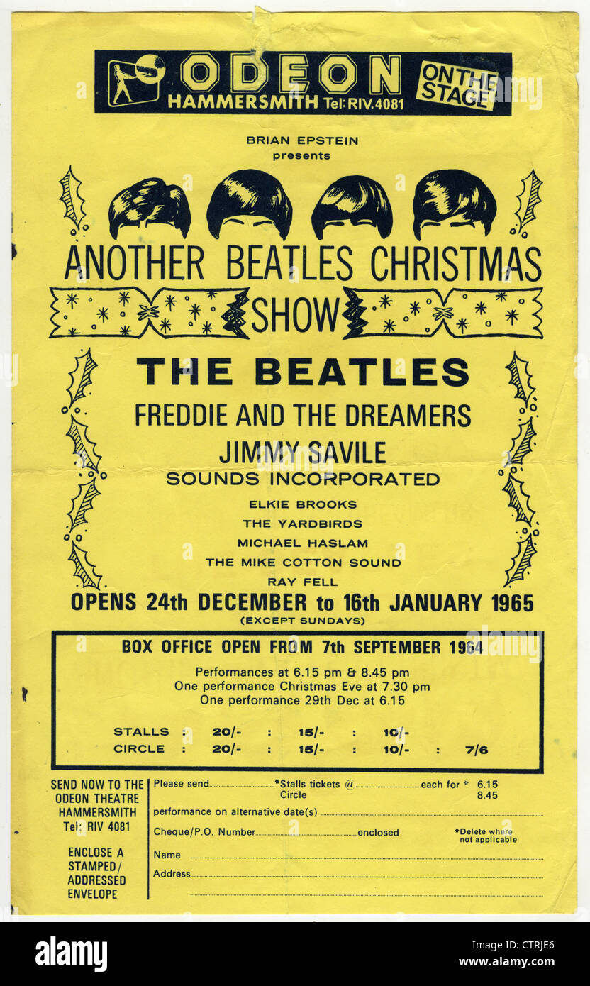 Beatles christmas show hires stock photography and images Alamy