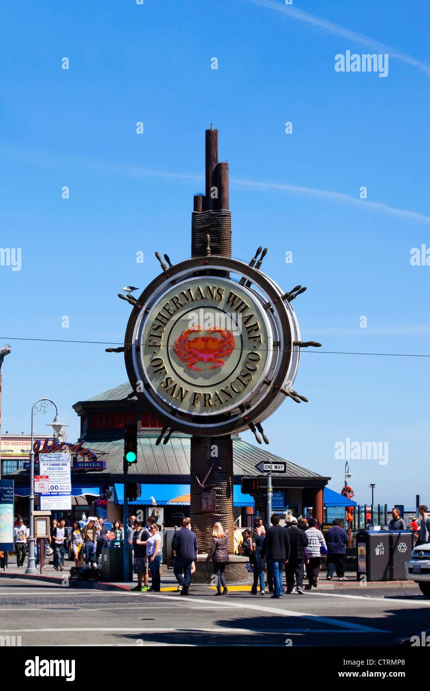 Fisherman's Wharf, San Francisco Stock Photo - Alamy