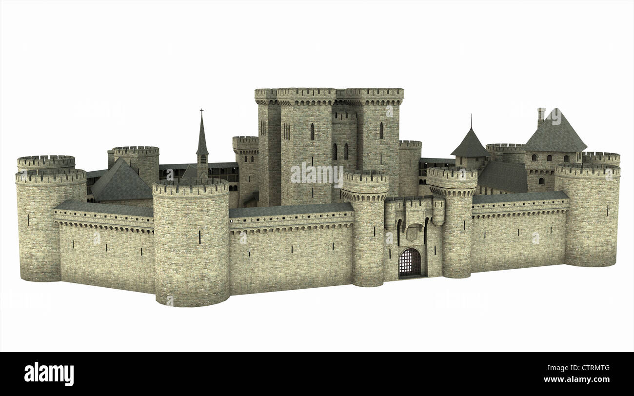 medieval castle architecture design