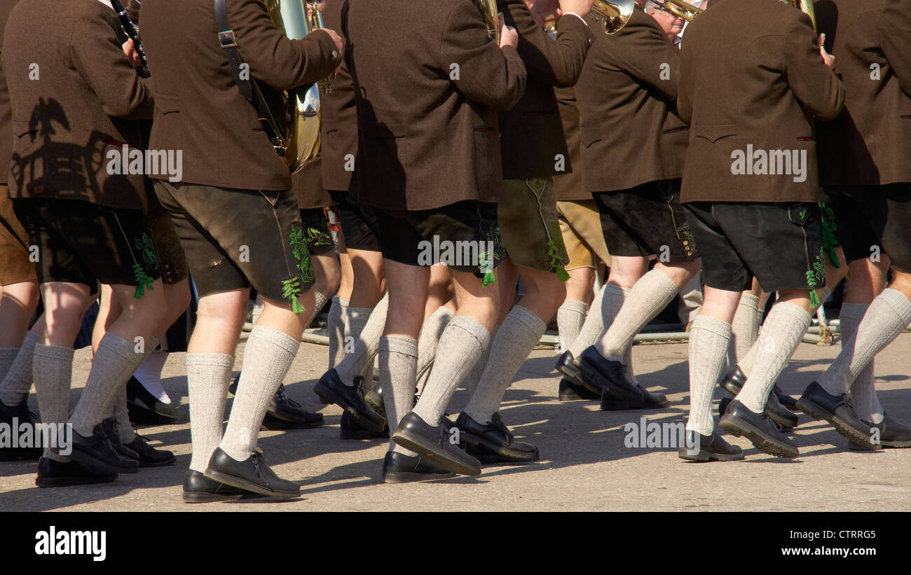 bavarian leather shorts