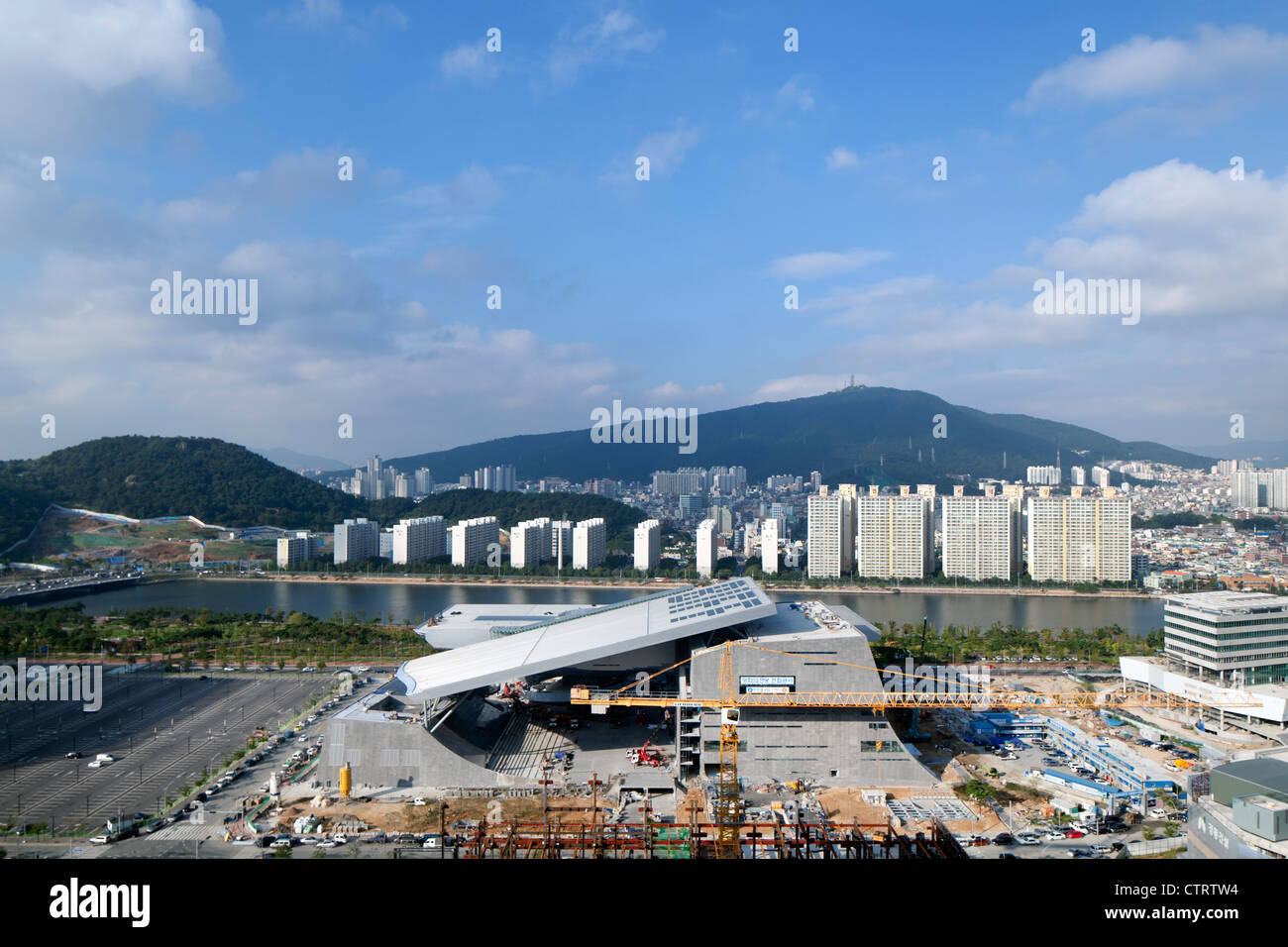 Coop Himmelb(L)Au'S Design For The Busan Cinema Centre And Home Of The Busan International Film Festival (Biff) Provides A New Stock Photo