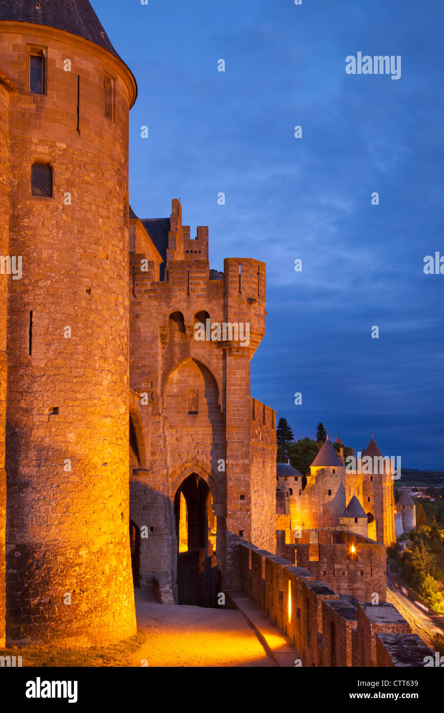 Carcassonne france medieval hi-res stock photography and images - Alamy