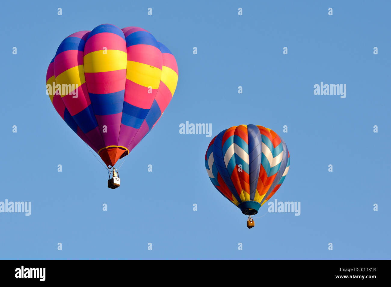 Hot Air Balloons in Reno Nevada Stock Photo Alamy