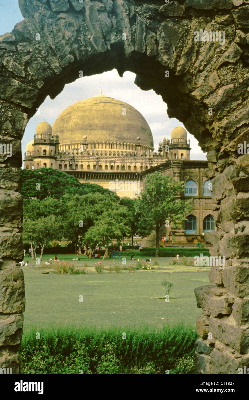 World famous Gol Gumbaz having famous whispering gallery, Bijapur