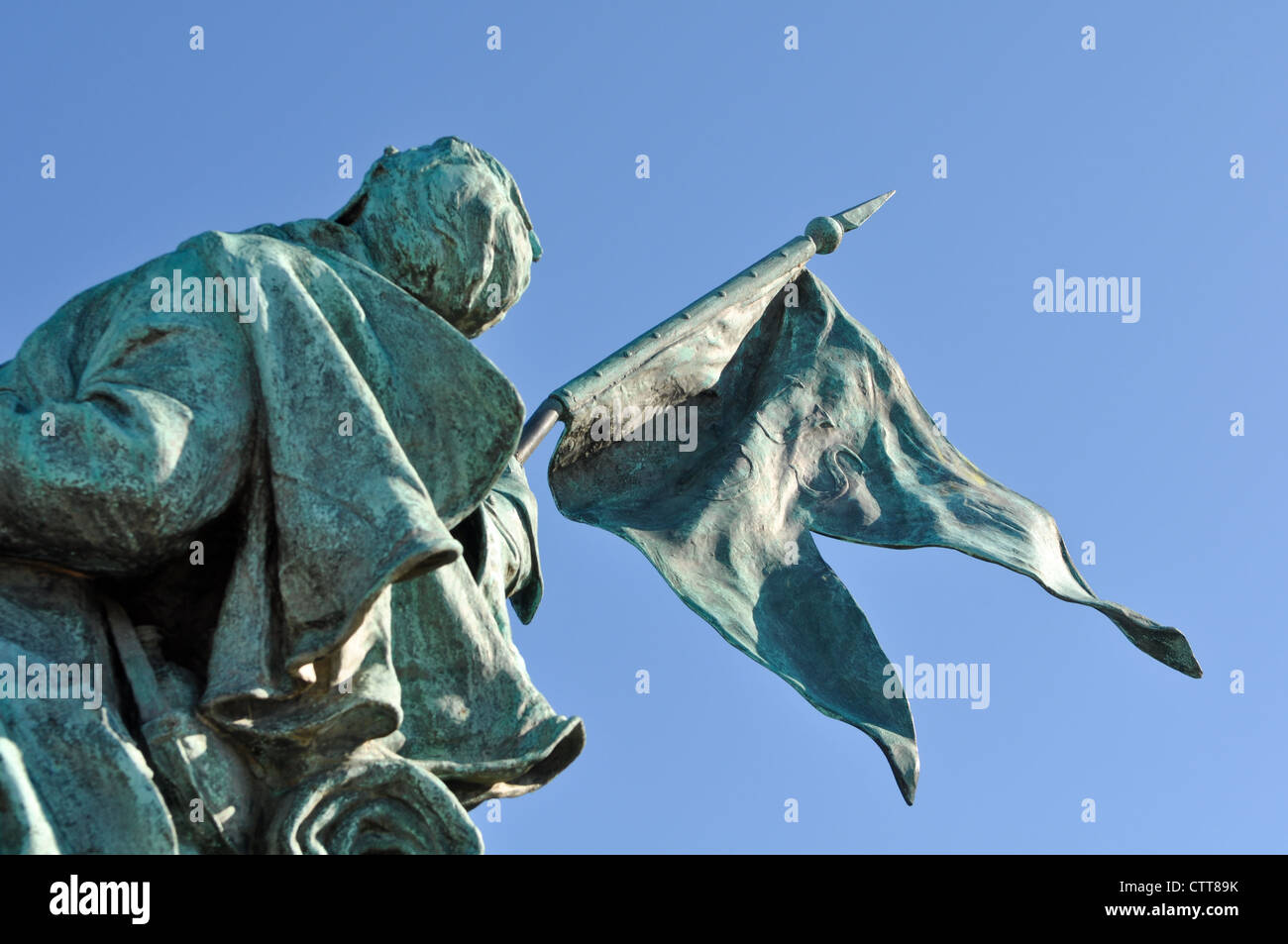 Civil War Statue in Washington DC Stock Photo
