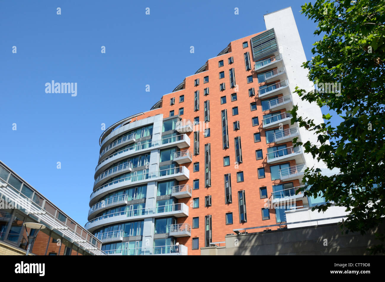 Putney Wharf Tower apartments, Putney, London, UK Stock Photo Alamy