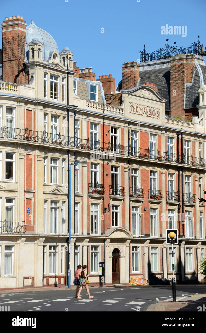 The Mansions apartment block, Putney, London, UK Stock Photo Alamy