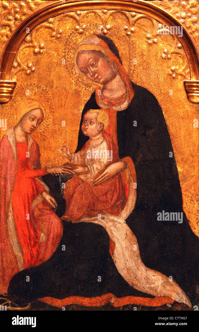 Madonna and saint catherine of alexandria hi-res stock photography and ...