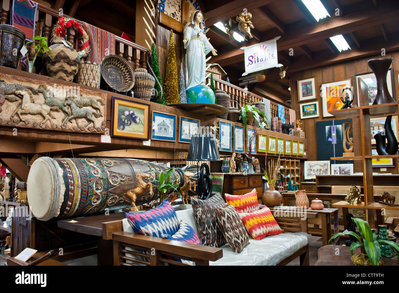 Traditional crafts store,Vigan,Philippines Stock Photo Alamy