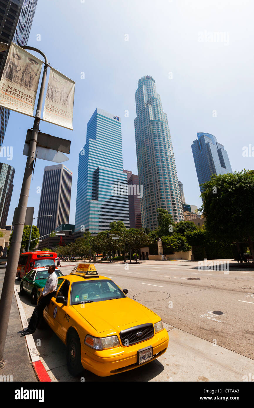 Downtown Los Angeles, L.A, Stock Photo