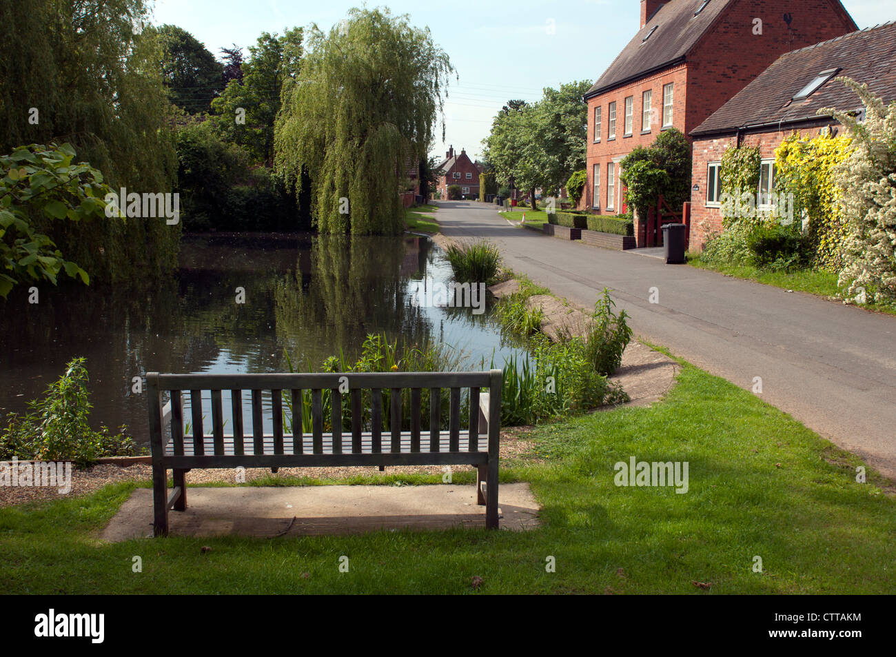 Willoughby village, Warwickshire, UK Stock Photo Alamy