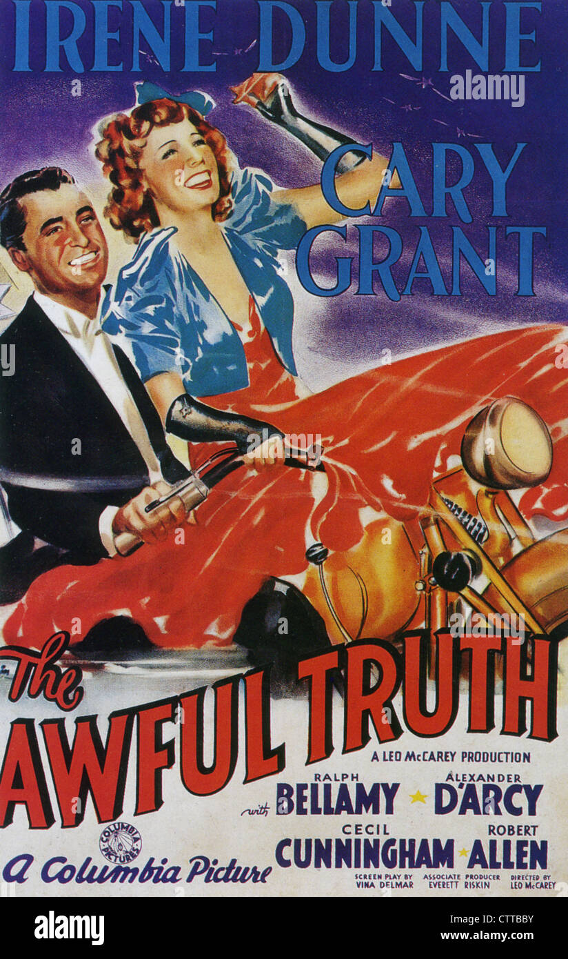 The Awful Truth POSTER Movie 27 x 40 Inches 69cm x 102cm 1937 Style 