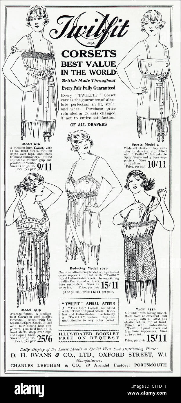 Spirella Corsets in the 1960  Vintage corset, Edwardian fashion, Edwardian  corsets