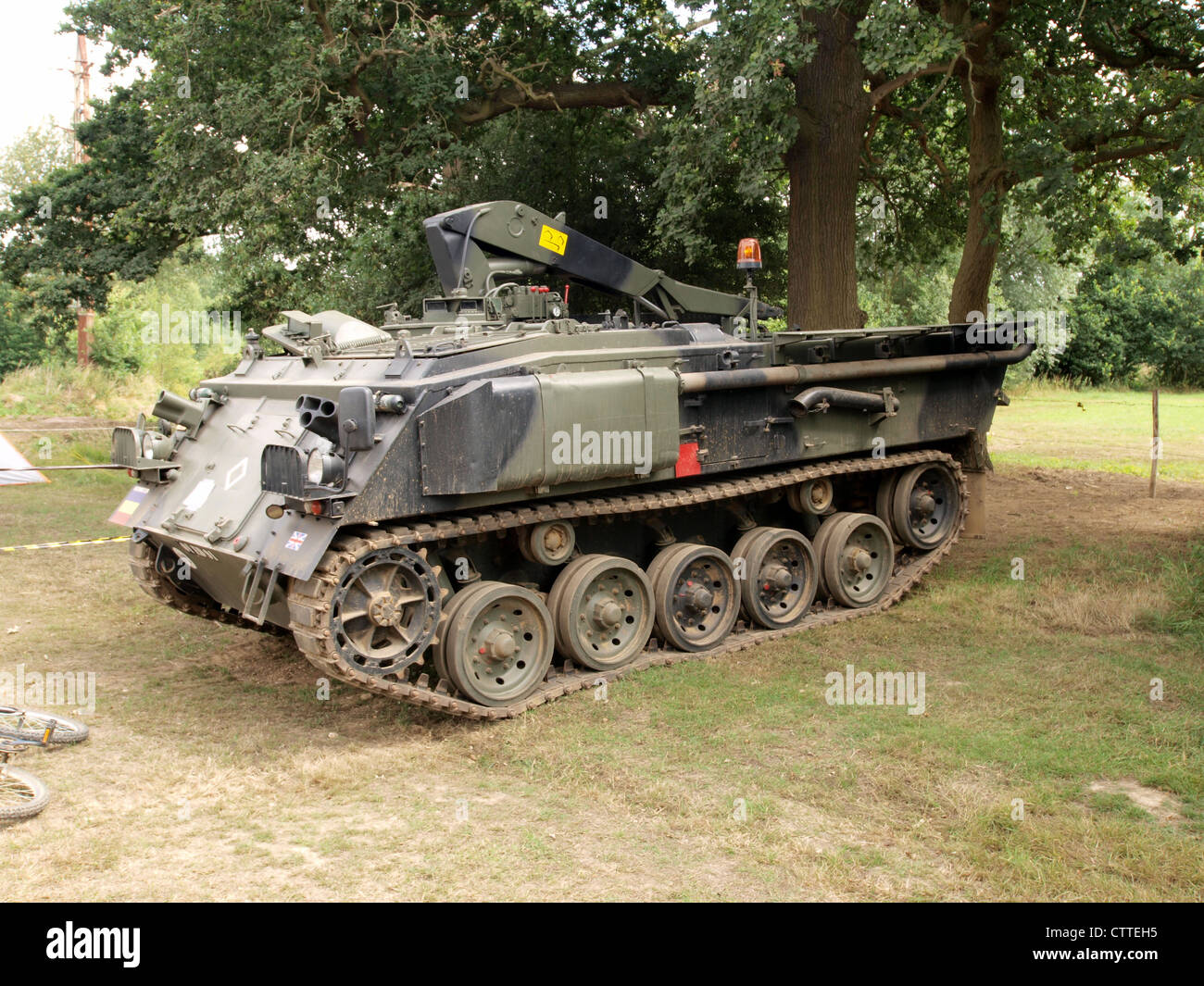 Tracked And Armed Armoured Vehicle High Resolution Stock Photography ...
