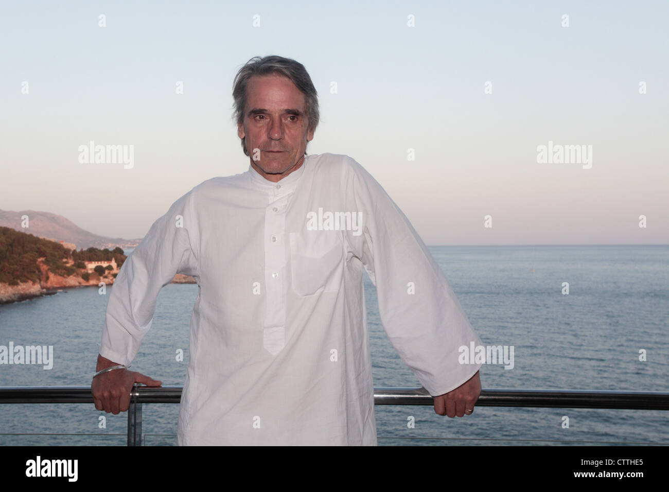An English actor Jeremy Irons Stock Photo Alamy
