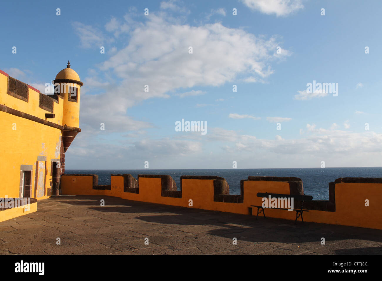 The fort of St. James, Funchal, Madeira Stock Photo