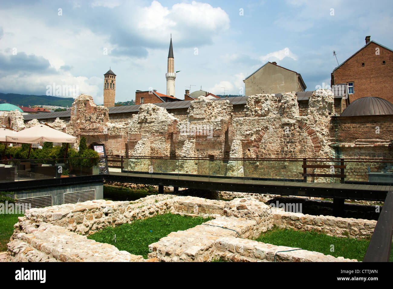 Baščaršija Bashcharshiya the heart of old Sarajevo, the Ottoman