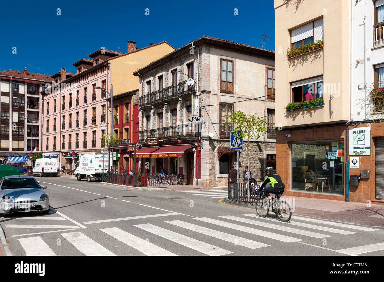 Cangas de Onís, Asturias, Spain Stock Photo