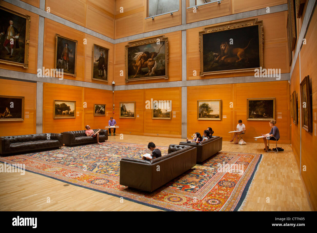 Yale Center for British Art in New Haven CT Stock Photo