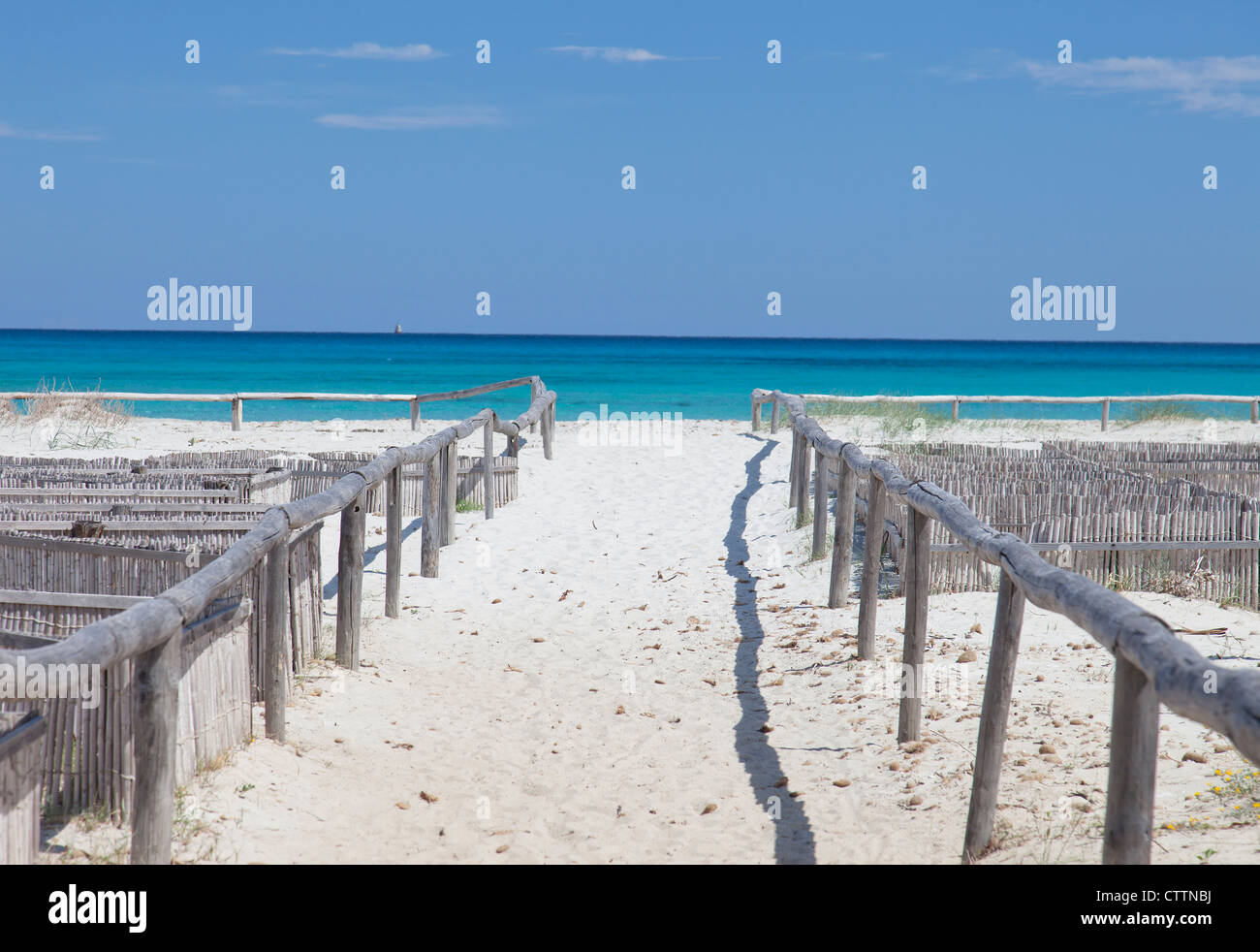 Sea of Sardinia Stock Photo