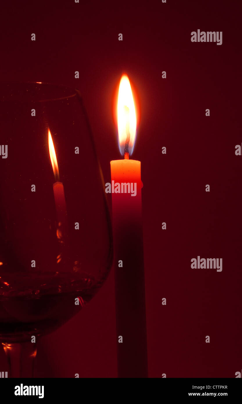 candle flame on black background Stock Photo Alamy