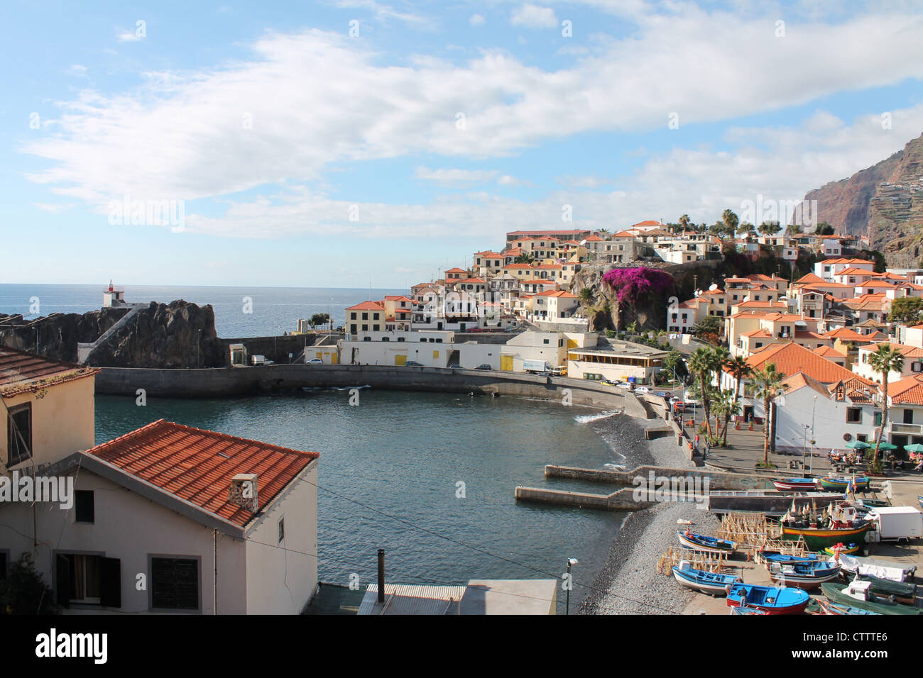 Winston Churchill Bay, Madeira Stock Photo