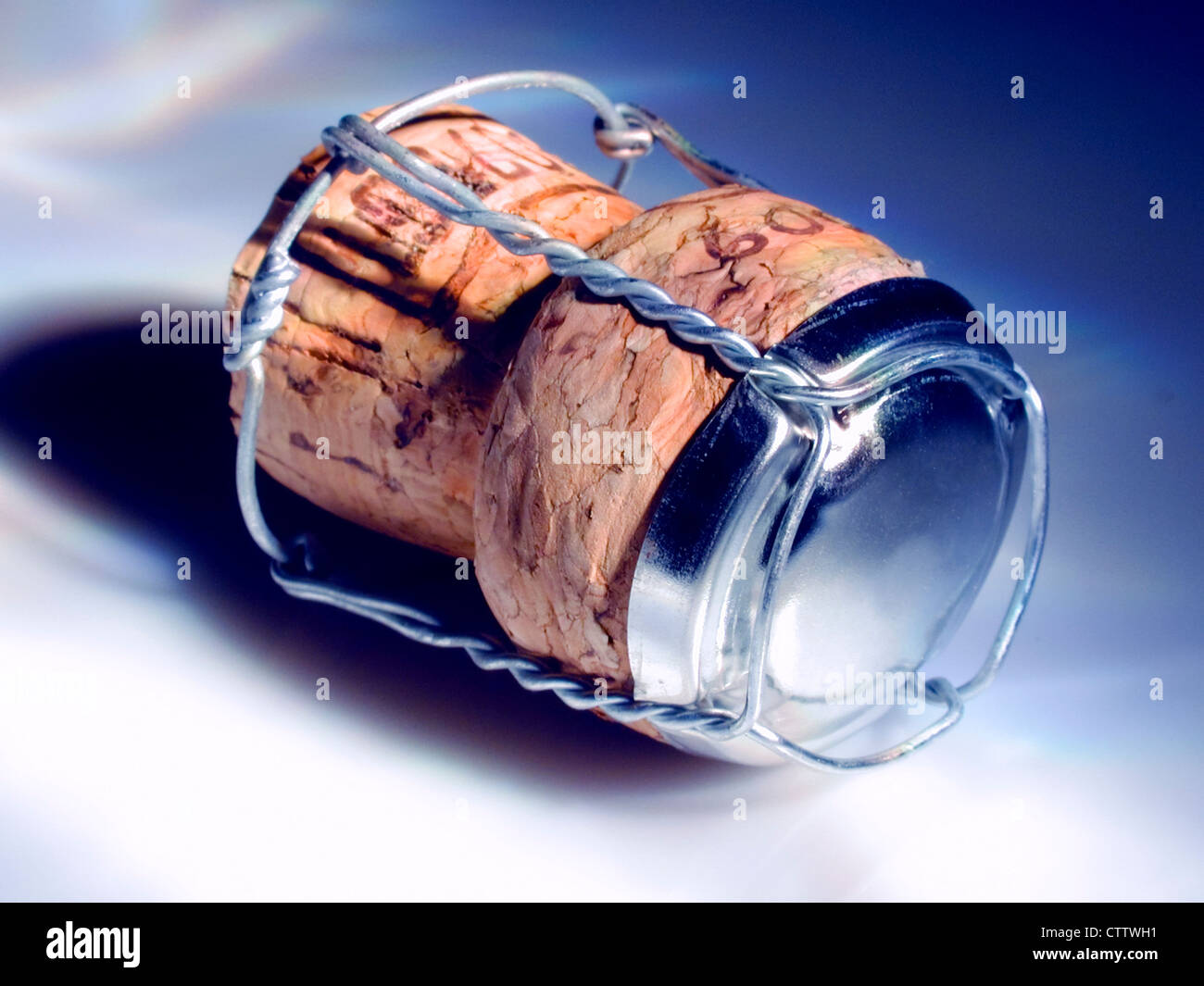 Champagnerkorken Stock Photo