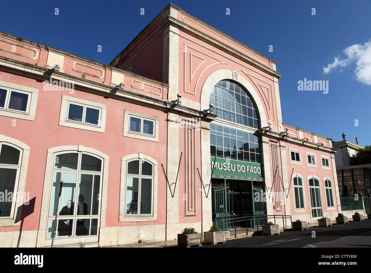 The Museum of Fado (Museu do Fado) in the Alfama district of Lisbon, Portugal. Stock Photo