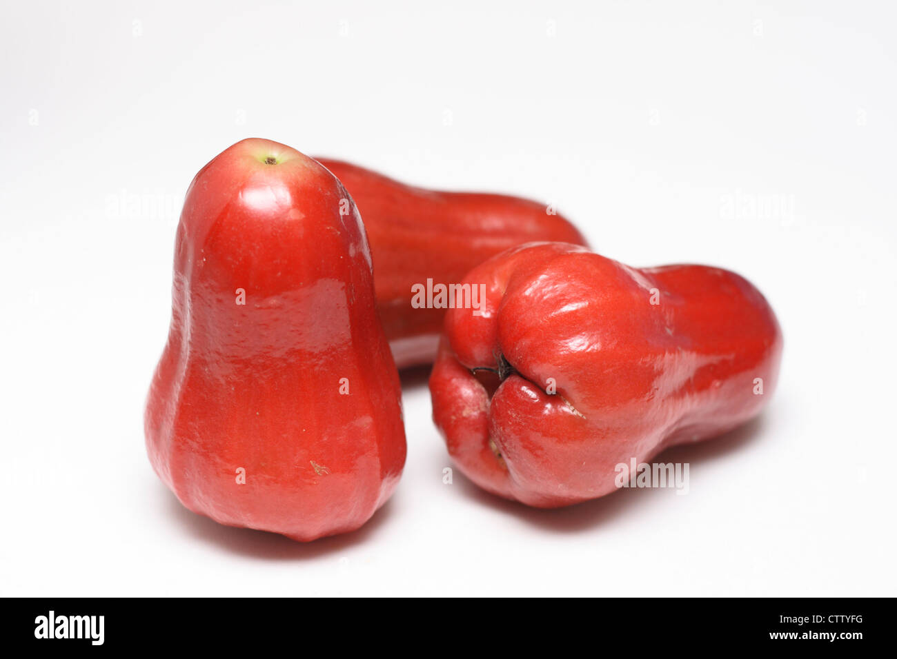 rose apple, pink water guava Stock Photo